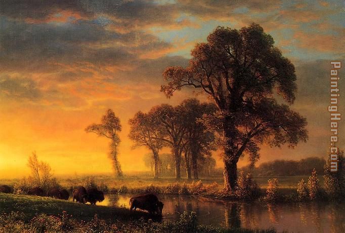 Albert Bierstadt Western Kansas